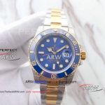 Perfect Replica Rolex Submariner Blue Dial Watch - New Upgraded NOOB